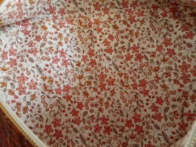 Sac banane upcyclé esprit tartan