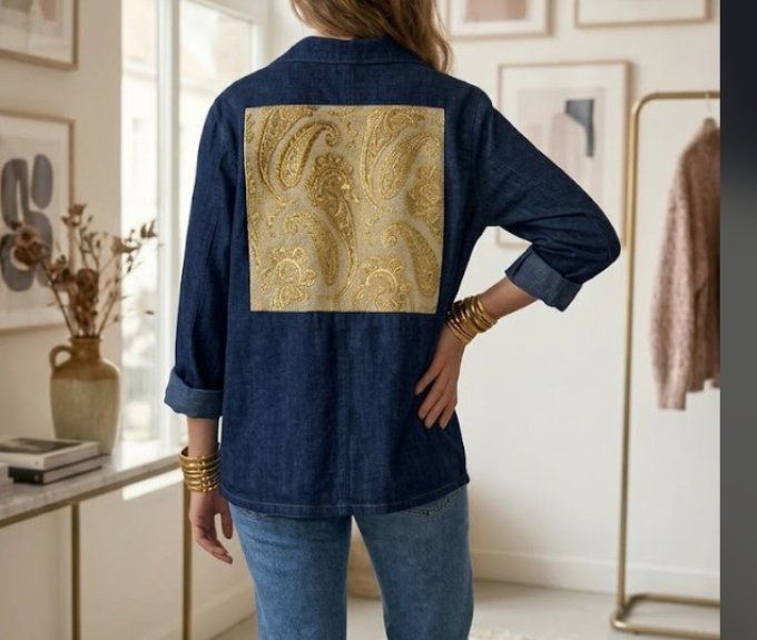Veste en jean 